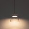 Dweled Chandra 7in LED Mini Pendant 3000K in Brushed Nickel PD-872 - alternate 4
